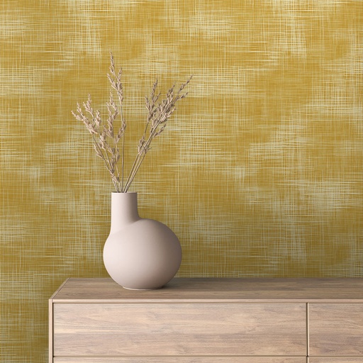 Leinen in Gold, abstrakt