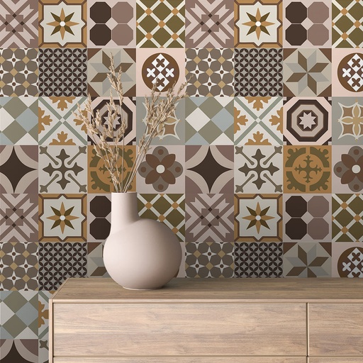 Geometrisches Muster, Vintage