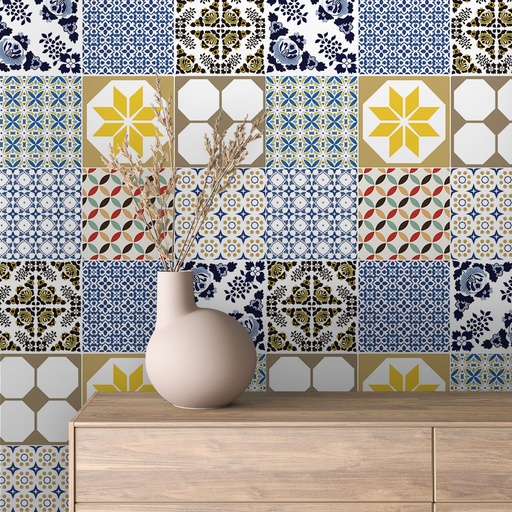 Mosaik in Bunt III