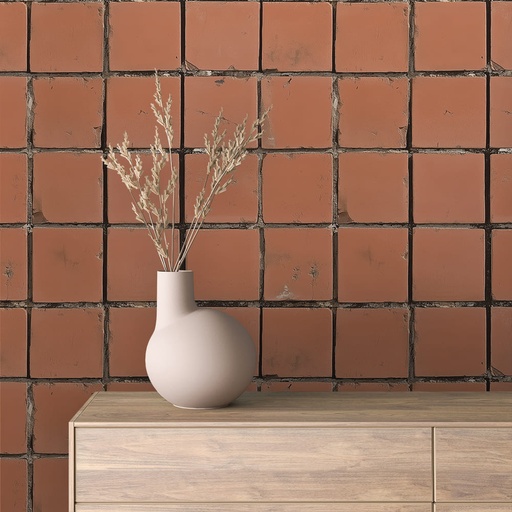 Quadrate in Terrakotta