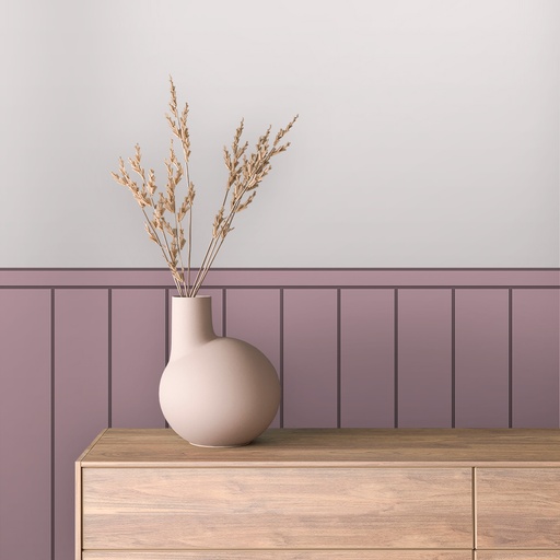 Wandpaneele in Pastell-Rosa