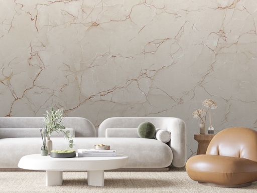 Beiger Marmor mit goldenen Adern