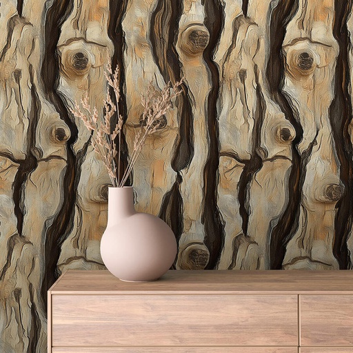 Holz mit Astlöchern